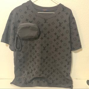 Louis Vuitton Hook-And-Loop Monogram T-Shirt